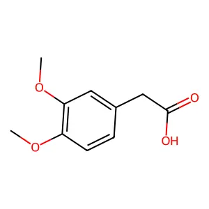 (3,4-Dimethoxyphenyl)acetic acid structure