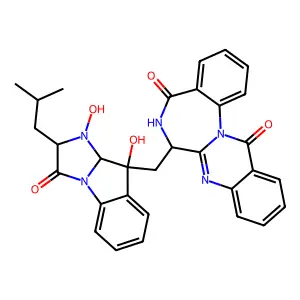 Asperlicin B structure