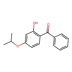 Benzophenone, 2-hydroxy-4-isopropoxy- structure
