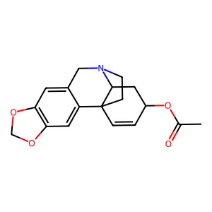 Crinine acetate structure