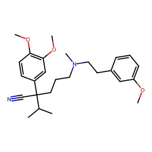 (-)-Devapamil structure
