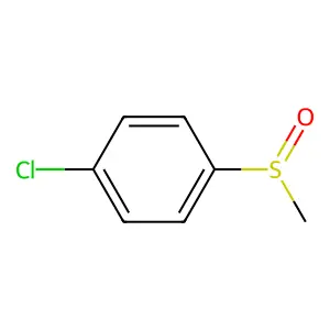 4-氯苯基甲基亚砜 structure