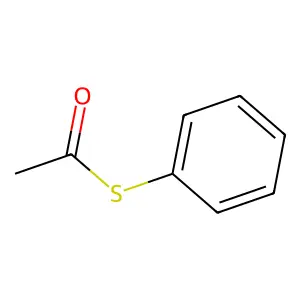 Ethanethioic acid, S-phenyl ester structure