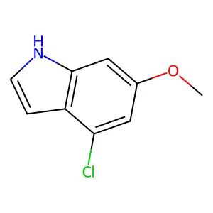 4-Chloro-6-methoxyindole structure