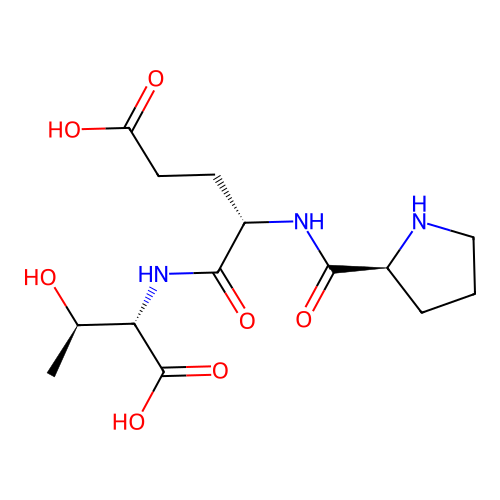 Pro-Glu-Thr structure