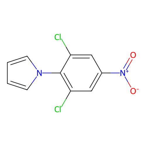 1-(2,6-Dichloro-4-nitrophenyl)-1H-pyrrole structure