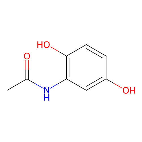 N-(2,5-Dihydroxyphenyl)acetamide structure