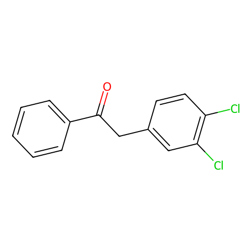 2-(3,4-Dichlorophenyl)-1-phenylethanone structure