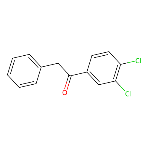 1-(3,4-Dichlorophenyl)-2-phenylethanone structure