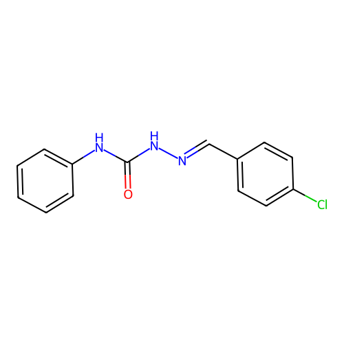 1-[(4-Chlorophenyl)methylideneamino]-3-phenylurea structure