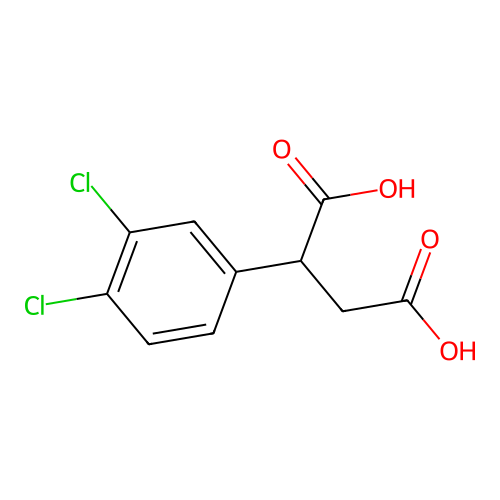 2-(3,4-Dichlorophenyl)succinic acid structure