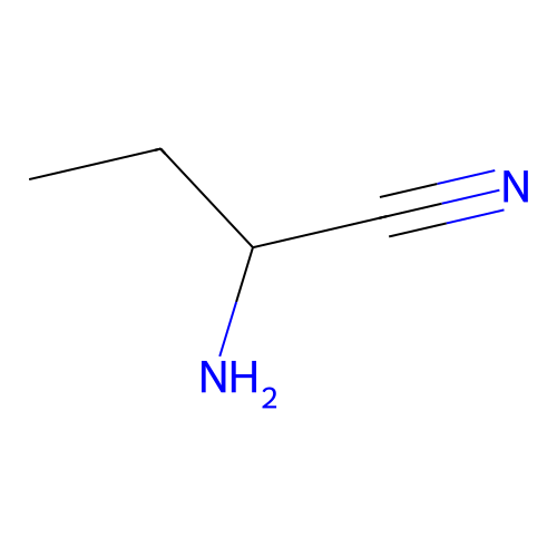 2-Aminobutanenitrile structure