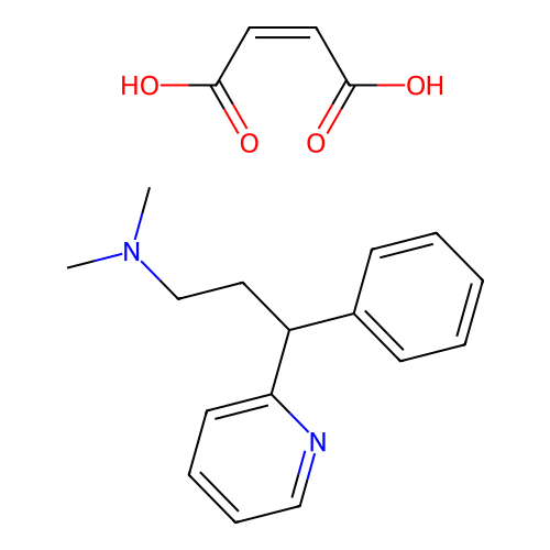 Pheniramine Maleate structure
