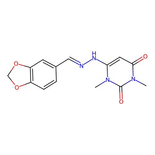 C14H14N4O4 structure