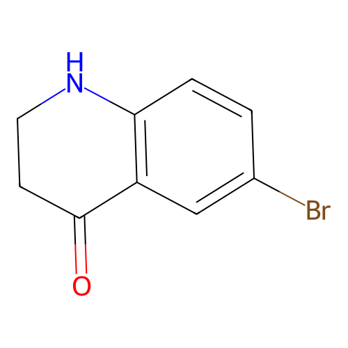 6-Bromo-1,2,3,4-tetrahydroquinolin-4-one structure
