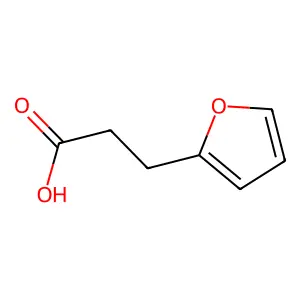 2-呋喃丙酸 structure