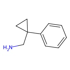 1-Phenylcyclopropanemethanamine structure