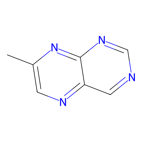 7-Methylpteridine structure