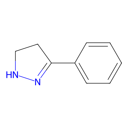 3-Phenyl-4,5-dihydro-1H-pyrazole structure