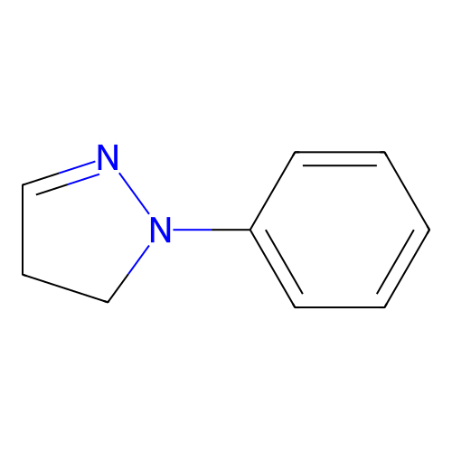 1-Phenyl-4,5-dihydro-1H-pyrazole structure