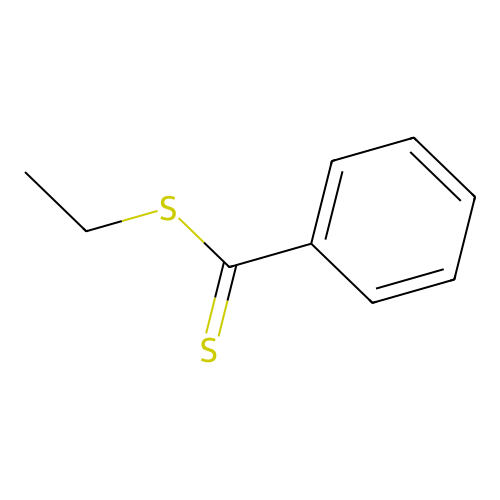 Benzenecarbodithioic acid, ethyl ester structure