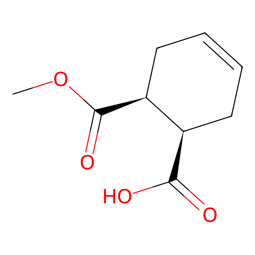 2-Hydrogen 1-Methyl (1S,2R)-1,2,3,6-Tetrahydrophthalate structure