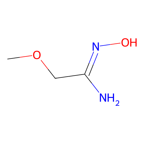 N'-hydroxy-2-methoxyethanimidamide structure