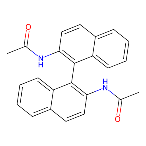 N,N'-[1,1'-联萘]-2,2'-二基双乙酰胺 structure