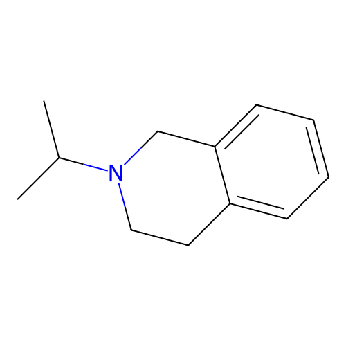 2-Isopropyl-1,2,3,4-tetrahydroisoquinoline structure