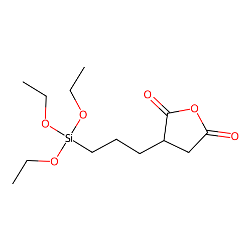 2,5-Furandione, dihydro-3-(3-(triethoxysilyl)propyl)- structure