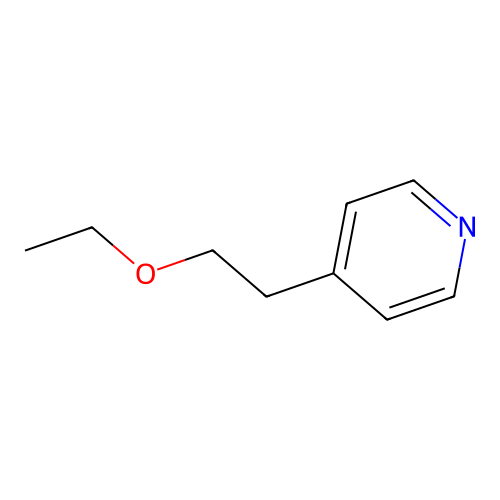 4-(2-Ethoxyethyl)pyridine structure