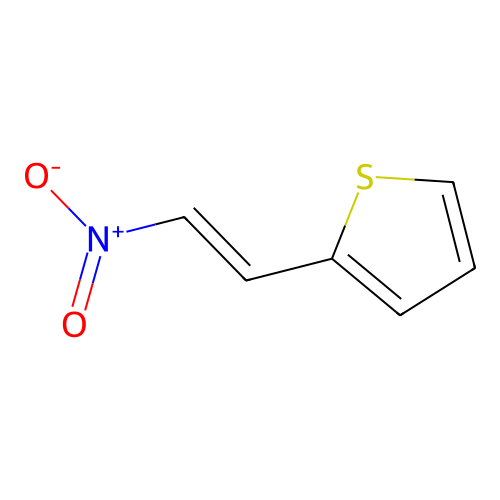 Thiophene, 2-(2-nitroethenyl)- structure