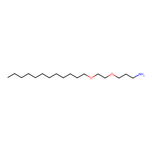 3-[2-(Dodecyloxy)ethoxy]propylamine structure