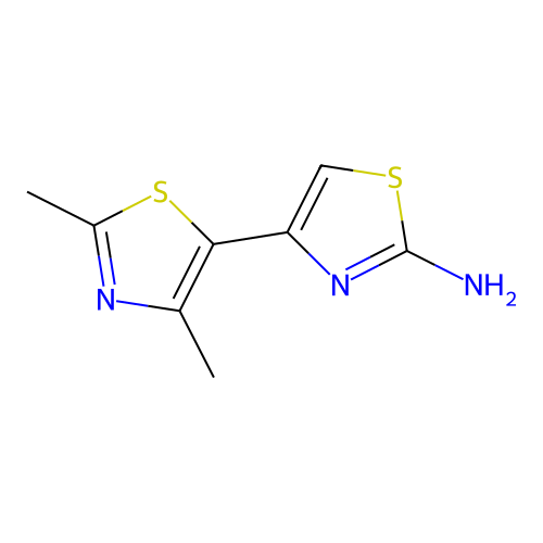2',4'-Dimethyl-[4,5']bithiazolyl-2-ylamine structure