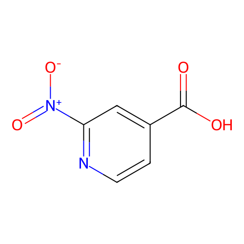 2-nitropyridine-4-carboxylic Acid structure