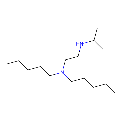 N-异丙基-N',N'-二正戊基乙二胺 structure
