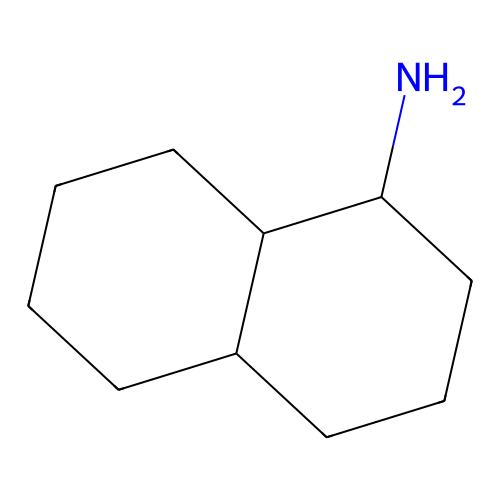 十氢萘-1-胺 structure