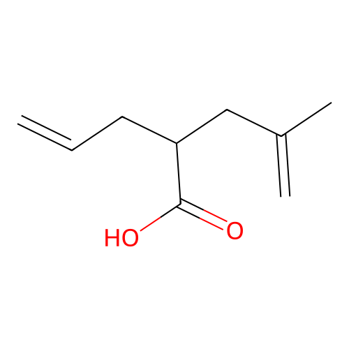 4-甲基-2-(丙-2-烯-1-基)戊-4-烯酸 structure