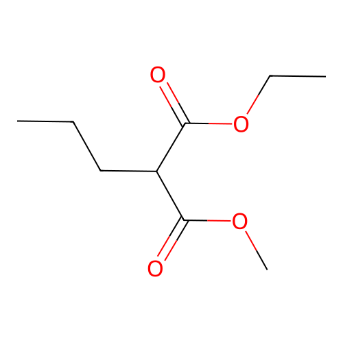 1-Ethyl 3-methyl 2-propylmalonate structure