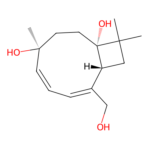 Punctaporonin B structure
