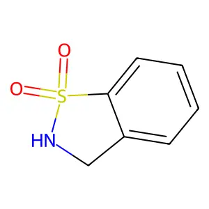 1,2-苯并异噻唑啉1,1-二氧化物 structure