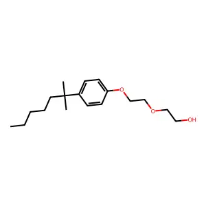 2-(2-(4-(2-Methylheptan-2-yl)phenoxy)ethoxy)ethanol structure