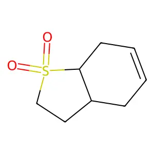 1,3,3a,4,7,7a-Hexahydro-2-benzothiophene 2,2-dioxide structure