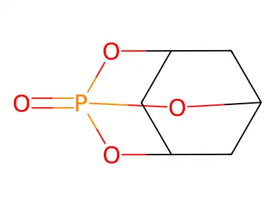 2,8,9-Trioxa-1-phosphatricyclo(3.3.1.13,7)decane, 1-oxide structure