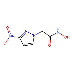 1-乙酰氧肟酸-3-硝基吡唑 structure