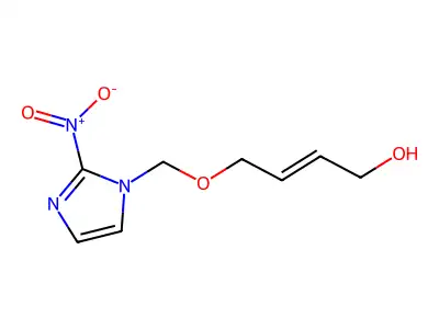 4-[(2-Nitroimidazol-1-yl)methoxy]but-2-en-1-ol structure
