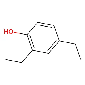 2,4-Diethylphenol structure