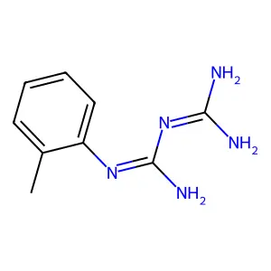 o-Tolylbiguanide structure
