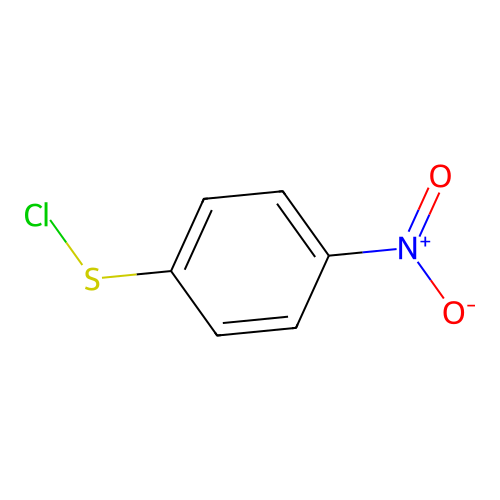 4-Nitrobenzenesulfenyl chloride structure