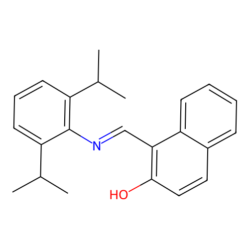 1-{[(2,6-Diisopropylphenyl)imino]methyl}-2-naphthol structure